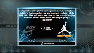 NBA 2K13 MyCareer Mode | The Decision - Nike Or Jordan | Shoe Endorsement - Danny Anthony