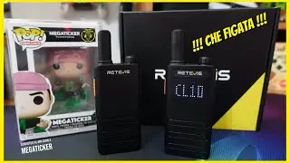 Retevis B63H Walkie-Talkie Ultra Sottili e Portatili + Software su PC per configurarli [ITA]