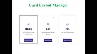 Video 41 Flow Layout and Card Layout Usage in Java