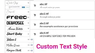 How To Change Sketchware Text Fonts || How To Change Custom Font In Textview || Custom Text font in