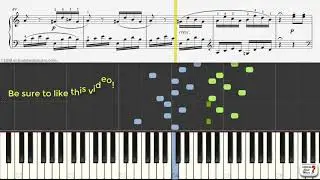 Learn Sonata K 545 in C major Sheet Music by Mozart, 3rd movement - Keyboard Practice Video
