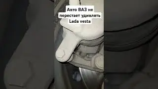 Auto  VAZ  Lada  Vesta оторвалась ферадо. #automobile #авто ваз #колодки #autoservices