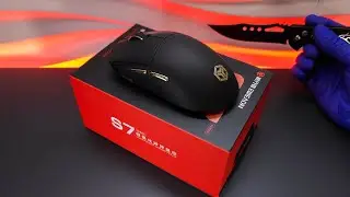 EWEADN S7 Ultra Gaming Mouse Unboxing and Test - ASMR