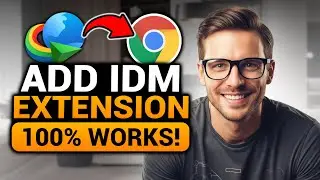 How To Add IDM Extension in Google Chrome (100% WORKS) | FAST & EASY | NO Yapping, To The Point!