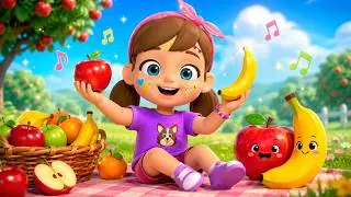 Mein Obstlied | Fröhliches Kinderlied über Apfel & Banane | Gesundes Essen für Kinder