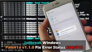 Fix Error Status 256/512 Install SILEO Jailbreak Palen1x v1.1.0 On Windows