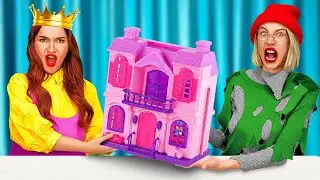 ترف مقابل حيل الميزانية المحدودة 💰🎒 ربحت في يانصيب المدرسة! أنواع الطلاب من 123 GO! SCHOOL