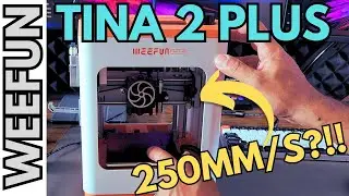 Weefun TINA 2 PLUS 3D Printer Review - Mods!