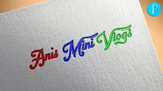 এরকম ডিজাইন তৈরি করুন মোবাইলে | Text design pixellab | Paper Mockup | Design on paper | Text paper