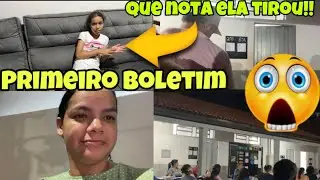 😢PRIMEIRO BOLETIM NA ESCOLA NOVA|OLHA NO QUE DEU!!