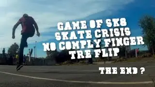 Game of SK8 - Skate Crisis -  No comply finger tre flip [EN SUBS]