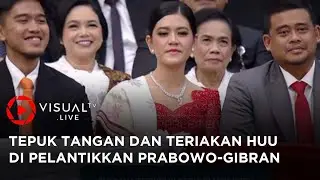 Momen Tepuk Tangan dan Teriakan Huu untuk anak Jokowi di Sidang Pelantikan Prabowo Gibran