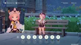 Diona Plays Mogu Mogu Yummy by Nekomata Okayu on Lyre | Genshin Impact | Hololive | PS5
