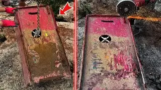We Found an Abandoned Old Safe! Treasure Hunt With Metal Detector!  ( We Called the Police )