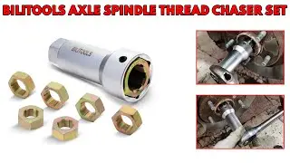 9-Piece Axle Spindle Thread Chaser Set