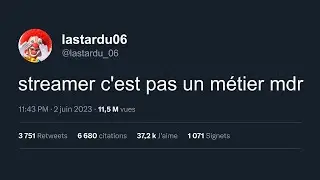 Streamer n'est pas un Métier ? Faut voir...