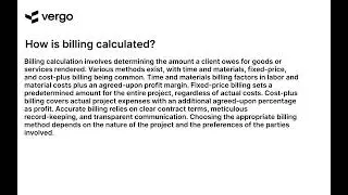 Behind the Numbers: Demystifying the Calculations of Billing