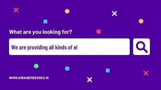 Embedded system components | Electronics projects | Arduino projects | Embedded projects | IoT