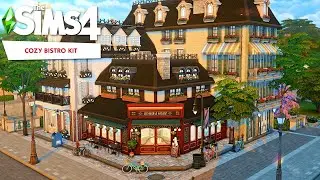 COZY BISTRO ||  || The Sims 4  Speed Build - NO CC