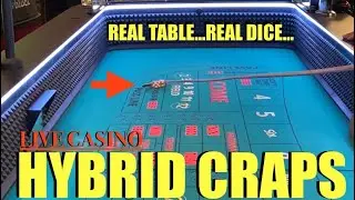 Live Casino Hybrid Craps | I Finally Get Some Good Points To Work With…