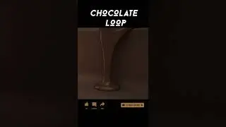 Chocolate in Realflow 3dsMax | Vray Render, After Effects Compositing 