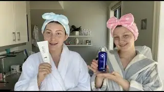 Get Ready With Us: Skincaring & Chatting with Bella!