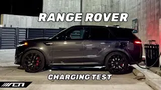 2025 Range Rover Sport 550e Charging Test! /// Fast Charging a Plug In Hybrid?