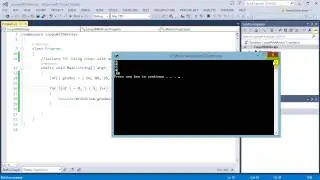 Learn C# for beginners: 33 -  Using Loops with Arrays