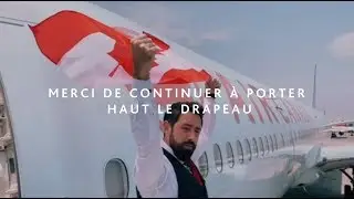 Air Canada: Inspirés par les Canadiens, nous sommes fiers de participer aux efforts