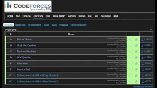 Interview || Codeforces Round 859 (Div. 4) || Problem || Solution || Accepted