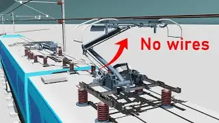 When pantographs have no wires, how do they collect electricity? बिजली कैसे इकट्ठा करता है?