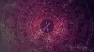 Astrology Horoscope || Clock Time Background || Birth Month Symbol || Animated Abstract Screensaver