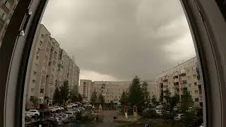 TimeLapse дождевая туча (Сургут 30.05.23)