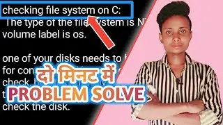 laptop cheaking file system on c: problem solve2022 / Cheaking File system on c: problem solve