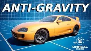 UE5 Anti Gravity Car + Project Files [R-Tune Vehicle Physics]