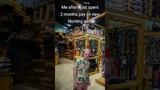 The Struggle is real... #Hunting #Shopping #funny #Funnymoments #archery
