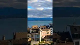 Озеро в Швейцарии 