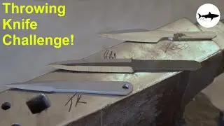 The throwing knife forging challenge!