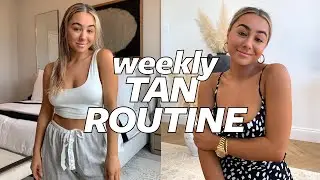 BEST SELF TAN ROUTINE AT HOME! Tricks, secrets, tips | Julia Havens