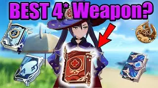 Dodoco Tales DPS showcase vs other f2p 4 star catalyst for Mona | Genshin Impact