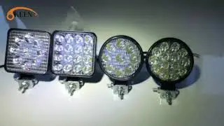ФАРЫ ДЛЯ МТЗ 80/82 ЮМЗ НА ЛЮБОЙ ВИД ТРАНСПОРТА  OKEEN 9LED 27W 16LED 48W