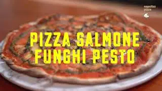 Napolizz Pizza Salmone Funghi Pesto