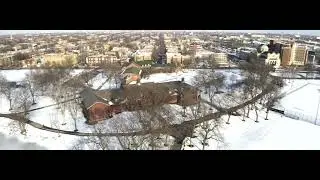 Wide Angle Drone Footage - DJI Mavic Air 2 - 1:1.5 Anamorphic - Not For Re-Broadcast