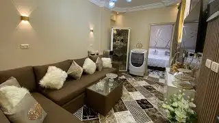 شقه عروسه المرج الجديد واصغر مطبخ وازاى اترتب مع تحدى المساحه والكميه