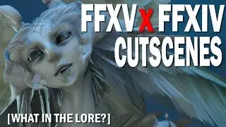 FFXV x FFXIV Crossover event all Cut-scenes [What in the Lore?] [Xbox One X Gameplay]