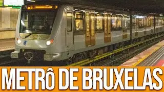 Metrô de Bruxelas/Bélgica