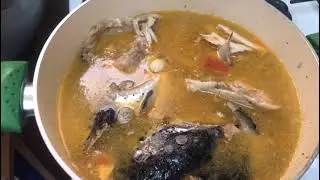 Paanu Iluto Ng Masarap Ang Ulo Ng Salmon / Salmon head Soup /  @Manalo Vlogs