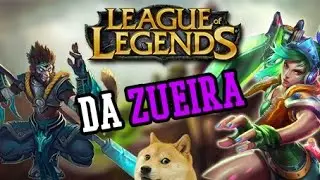LEAGUE OF LEGENDS - ZUEIRA USANDO ULTI (gameplay)