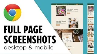 How to Capture Entire Chrome Webpages |  Full-Page Screenshots Made Simple !
