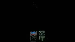 Flying in a dark night #cockpit #airambulance